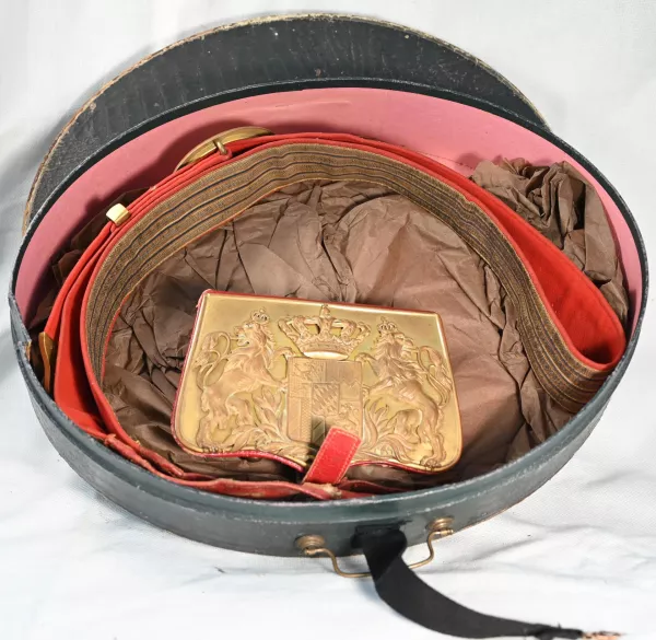 Bavarian Cartridge Box for Artillery or Train Officers Visuel 1 principal